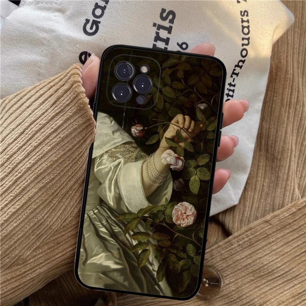 

Renaissance art Painting Phone Case For iPhone 15 14 11 12 13 Mini Pro XS Max Cover 6 7 8 Plus X XR SE 2020 Funda Shell For 7plus or 8plus
