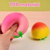 1/2/3Pcs Fake Juicy Peach Squeeze Toy Slow Rising Stress Relief Simulated Fruit Stress Ball Sensory Fidget Toy
