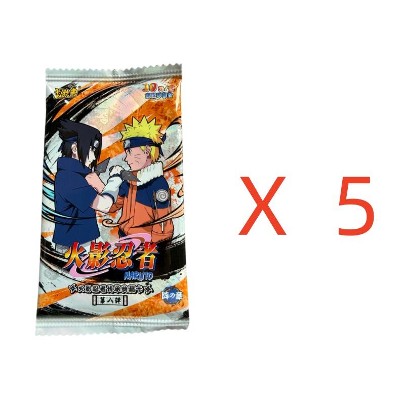Genuine Naruto New T4W8 Anime Card Box Rare SE AR SP UR Collection Card Ninja World Collectible Card Toys