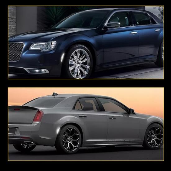 Smoked LED Front Rear Side Marker Lights For 2015- Chrysler 300 300S 300C EA