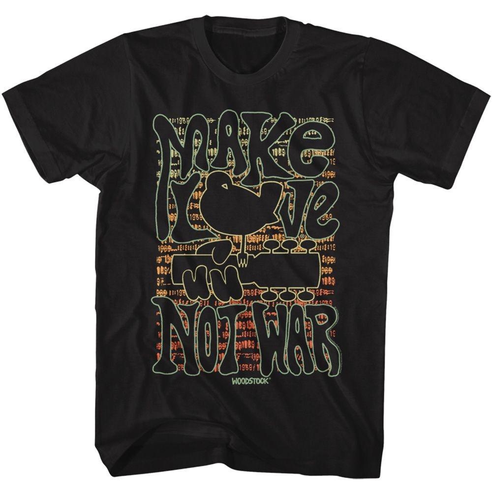 Woodstock Make Love Not War Music Shirt