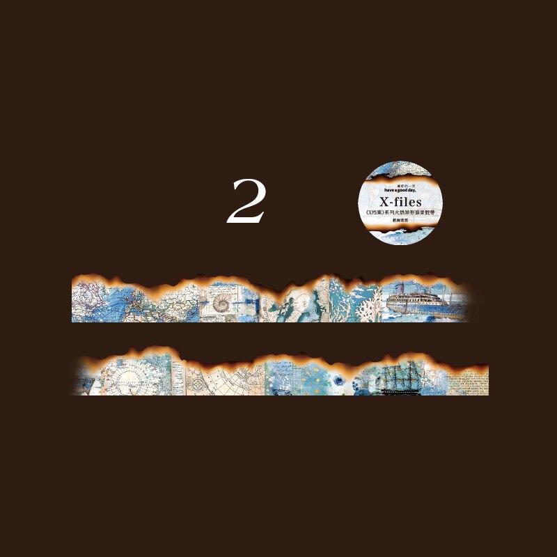 

8 стилей, винтажная лента васи, сделай сам, декоративная наклейка для ручного счета, бумага васи LXY