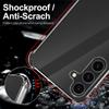 Shockproof Clear Silicone Case For Samsung Galaxy S24 Ultra S23 FE S22 Plus Soft TPU Shell A05 A15 A25 A35 A55 Bumper Back Cover