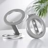 Universal Double-Sided Magnetic Stand Compatible with Magsafe Mobile Phone Finger Ring Bracket for iPhone 17/16/15 Desktop Brack