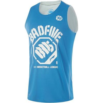 Anti-Five Series Letter Round Neck Comfortable Moisture-Wicking Quick-Dry Loose Sports Basketball Vest Men Vests AAYU113-3