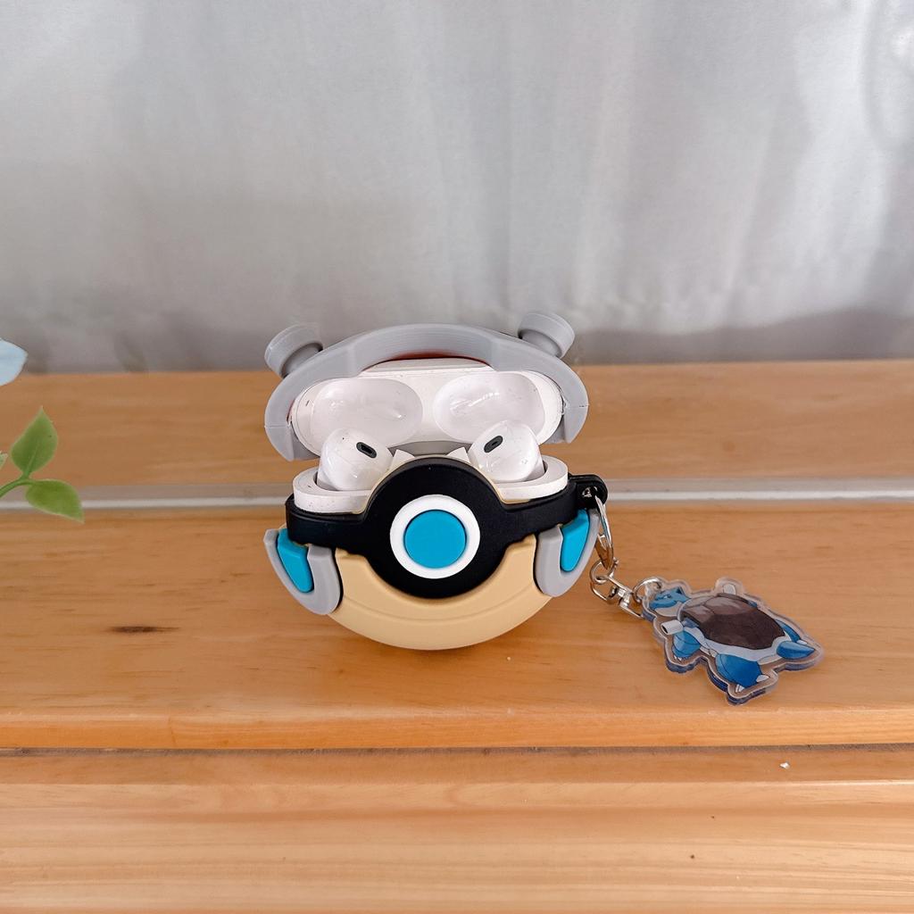 Water arrow turtle elf ball for apple AirPods 1 protective case pro1 noise reduction version 1 third generation bluetooth headset cover