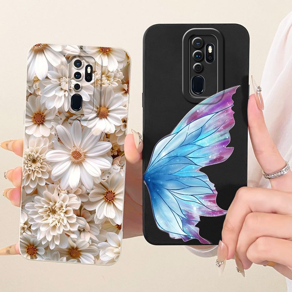 For Oppo A9 2020 CPH1937 CPH1939 CPH1941 Casing For Oppo A5 2020 Cover CPH1935 Fashion Cartoon Cool Painted Silicone Phone Case