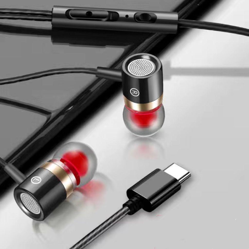 

Проводные игровые наушники с металлическим басом и микрофоном — внутриканальные наушники для караоке и игр