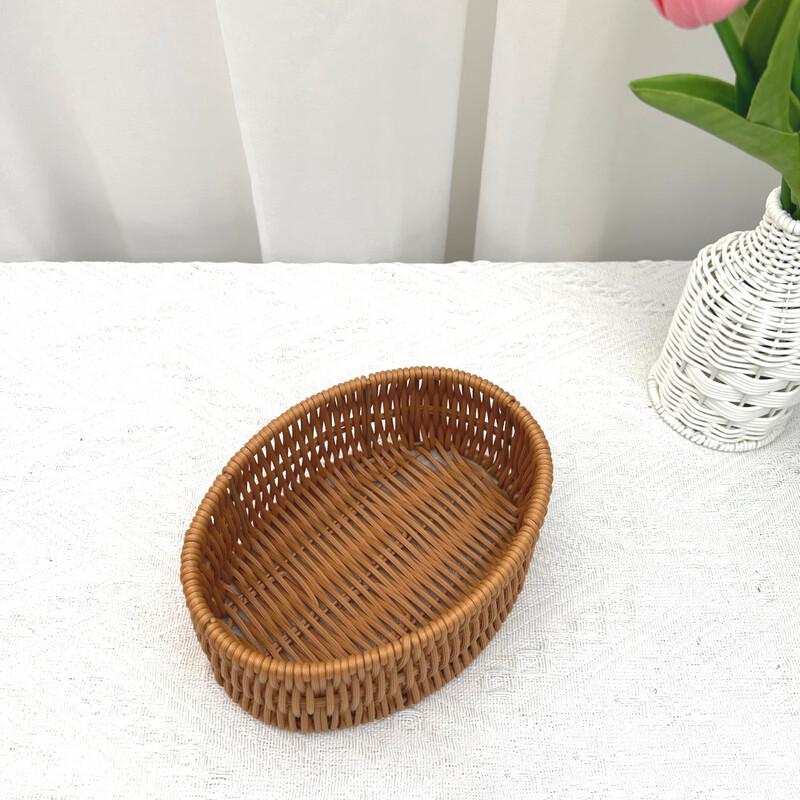 Plastic Woven Snack & Serving Baskets