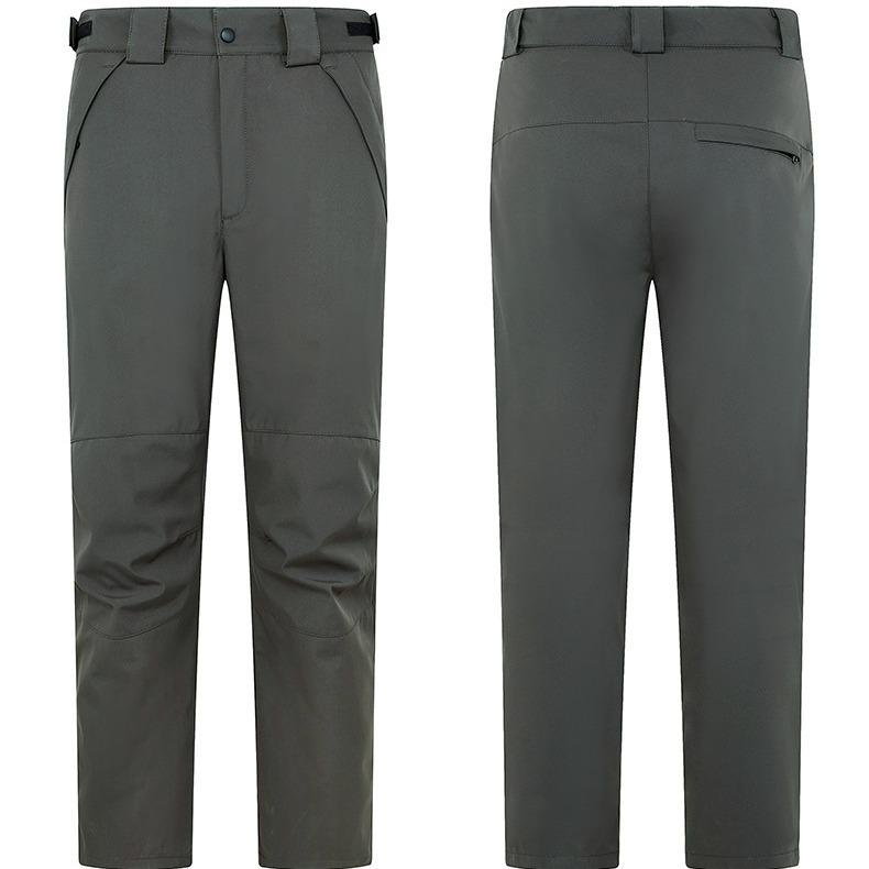 Unisex Outdoor Windproof and Waterproof Detachable Two-Piece Set for Mountain Climbing and Skiing, Thickened and Warm.