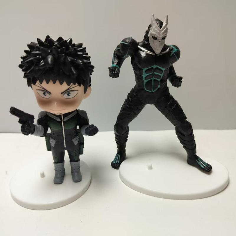 6pcs/set Kaiju No.8 Anime Hibino Kafka Figure Monster Model Toy Cartoon Peripheral Collection Action Figure Desktop Decorations