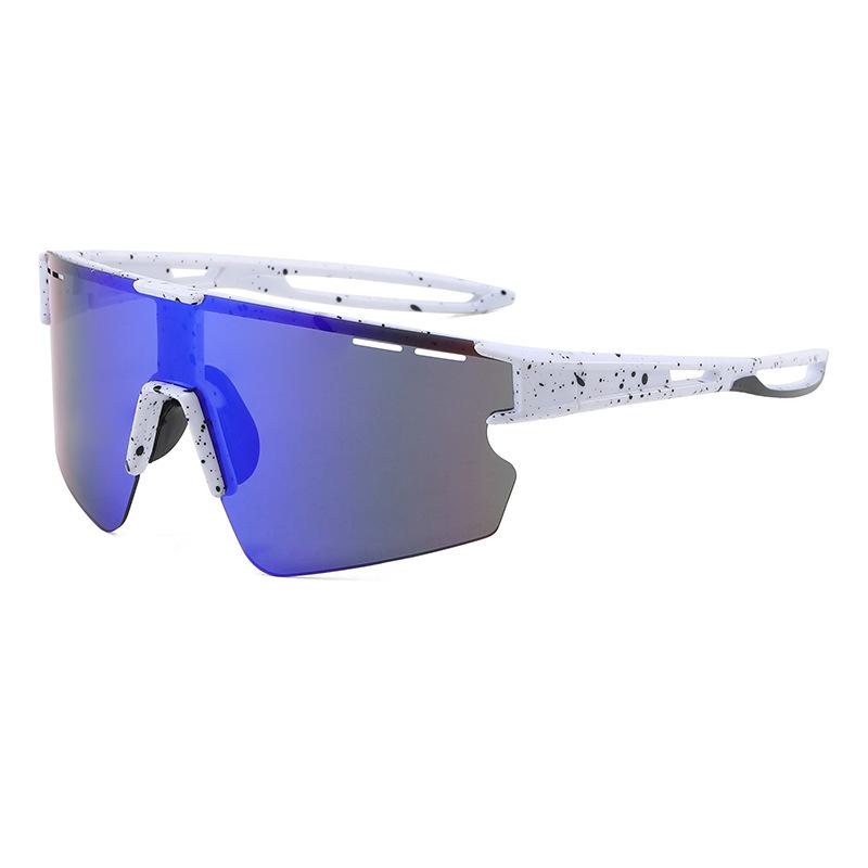 New Uv Proof Sports Glasses For Men And Women Bicycles And Cycling One-Piece Colorful And Fashionable Sunglasses 8299