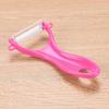 2Pcs Vegetable Fruit Ceramic Peeler Cooking Tools Potato Peelers Ceramic Peeler (Color Random)