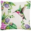 New Flower and Bird Pillow Case Green Leaf Cushion Cover Living Room Home Decoration Pillow