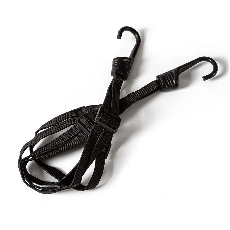 Bicycle Luggage Rope Elastic Carrier Cargo Rack Strap Motorcycle Retractable Helmet Luggage Rope Belt Mountain Bike Accessories