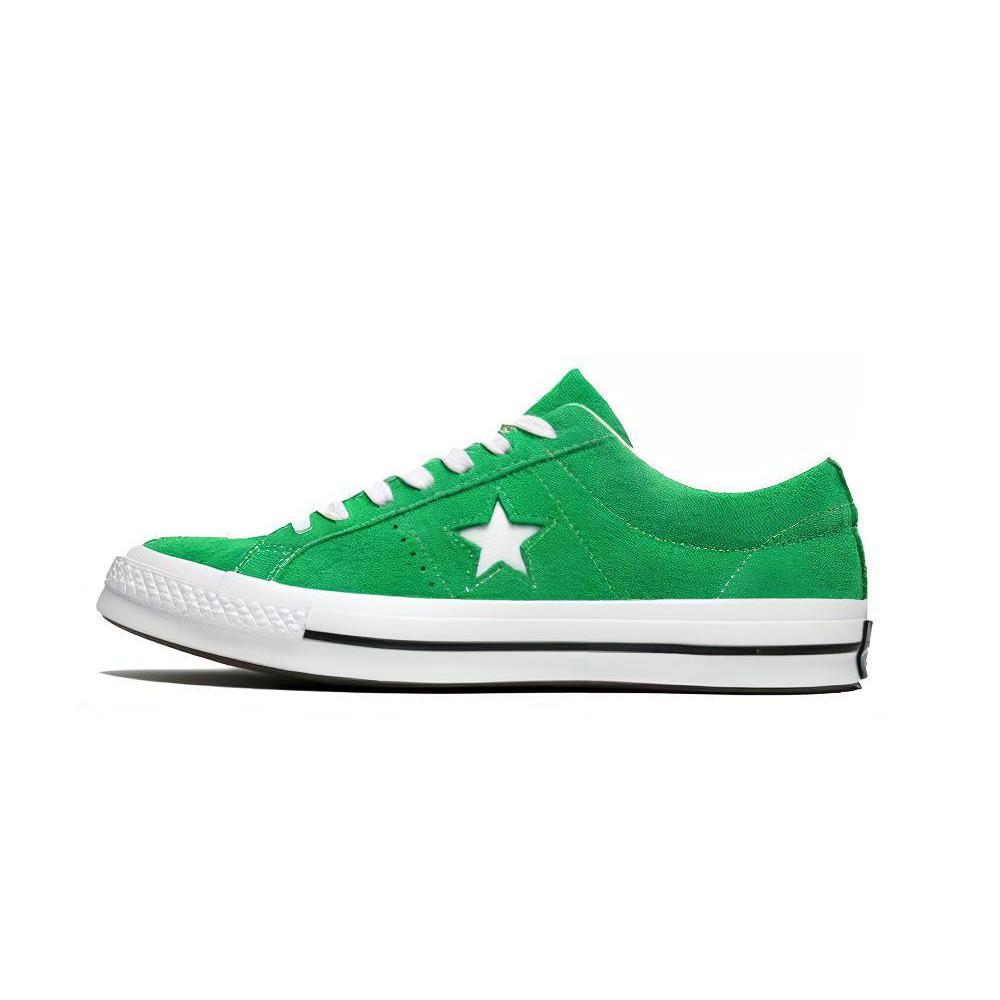 One Star Converse Ox Green Suede 161240C 35 зелёный