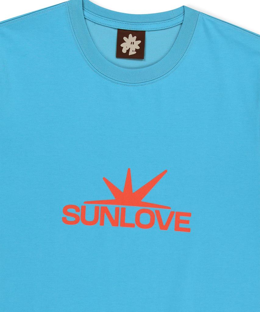 Sun Love Daybreak Logo Tee Blue