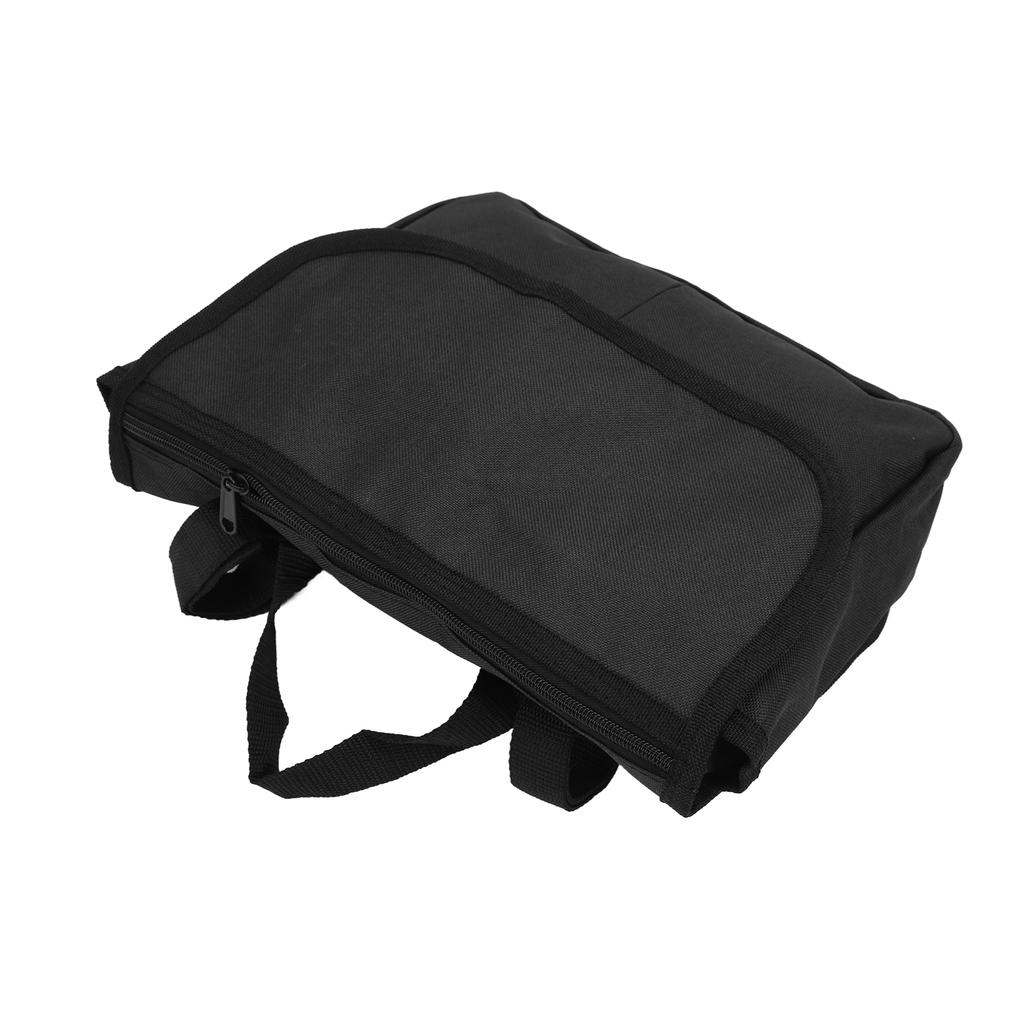 Walker Bag 600D Encrypted Polyester Fabric 3 Large Pockets Light Weight Scooter Wheelchair Storage