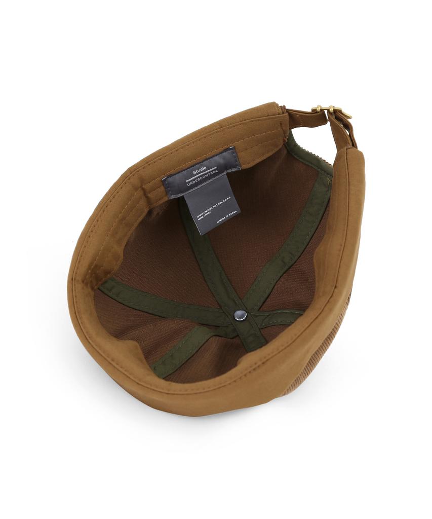 Eondeokeonteulolseutyudio Corduroy Brimless Cap Half Moon / Corduroy Mix / Desert
