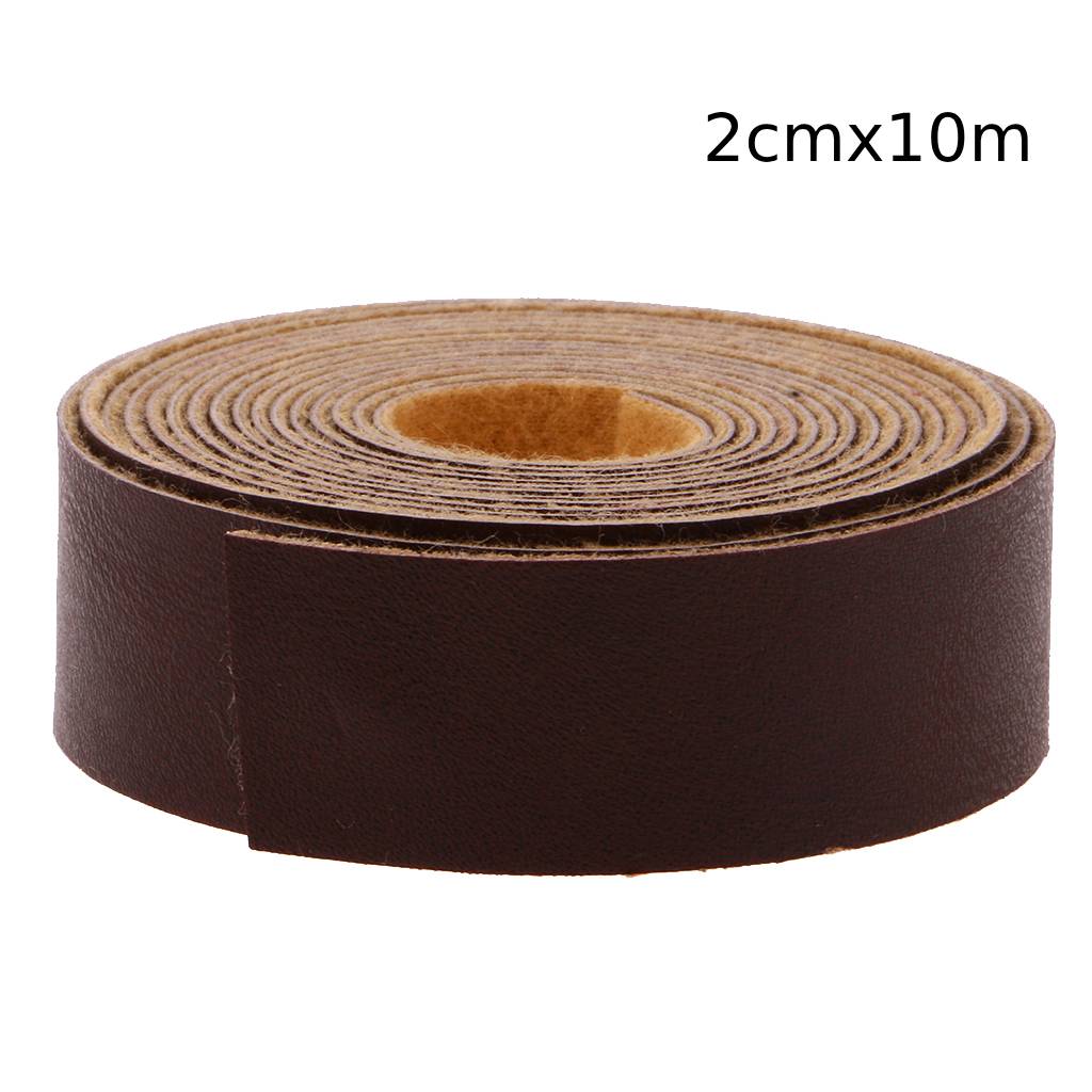 10 Meters DIY PU Leather Crafts Straps Strips for Leathercrafts Accessories Belt Handle Crafts Making 2/1.5cm Wide