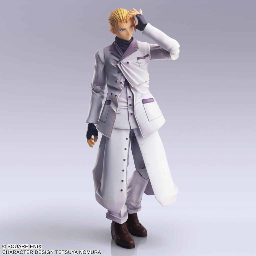 Final Fantasy VII Bring Arts PVC Painted Movable Figure <Rufus Shinra>