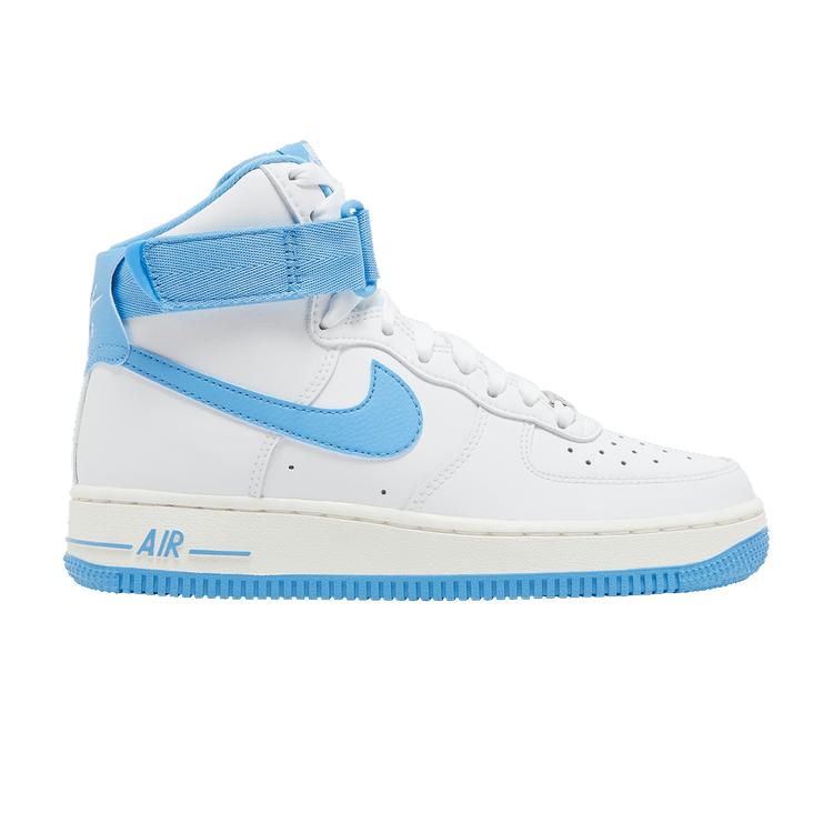 Nike Wmns Air Force 1 High White University Blue 37.5