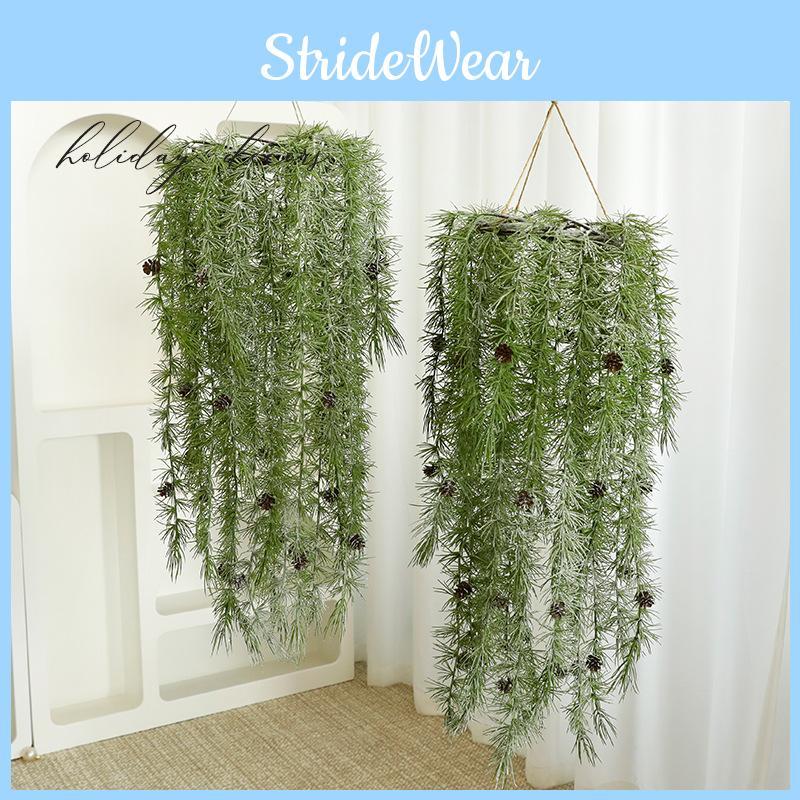 Kunststoff Grünzeug Hänge-Ranke Korb Weihnachtsfeiertag Heimdekoration Geschenk