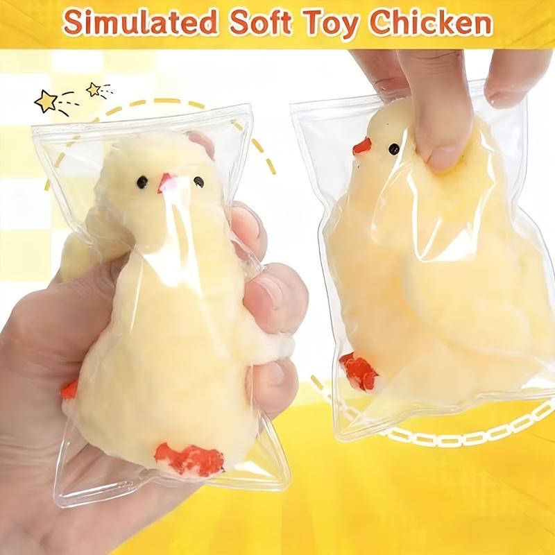 

1pc Chickie Slow Rebound Squeeze Toy, Stress Relief Fidget Gift Present for Easter, Birthdays Parties United States