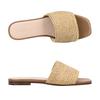 Helen Kaminski Kyra Natural Cotto Flat Slide Slipper Ftw52210