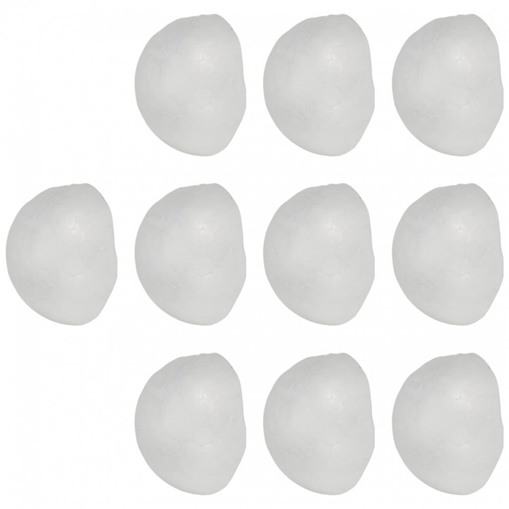 10PCS Foam Hemisphere Balls for Wedding Decor and Custom Floral Crafts
