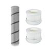 HEPA Filter Roller Brush for Xiaomi Mijia 1C K10 MJWXCQ04ZM Handheld Wireless Vacuum Cleaner, Replacement Filter Parts