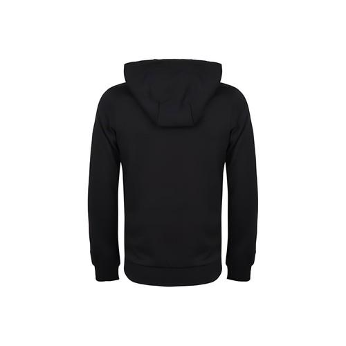 adidas Lifestyle Printed Zip-Up Hoodie Long Sleeve Jacket Men's Black