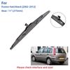 3PCS For Ford Fusion Hatchback 2002-2012 22" 16" 11" Front Rear Wiper Blades Windshield Windscreen Window Cutter Accessories 2008 2009 2010 2011 2012
