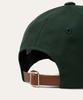 Bibeleude Leather Logo Patch Cap Green