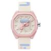 FILA Dopamine Series Watch Quartz Movement Silicone Strap White Dial Casual Retro Versatile Sport Cute Macaron Unisex watch FLM38-6105-007