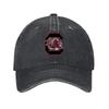 South Carolina Gamecocks Washed Canvas Baseball Cap with Embroidered Logo and Adjustable Fit for Casual Wear