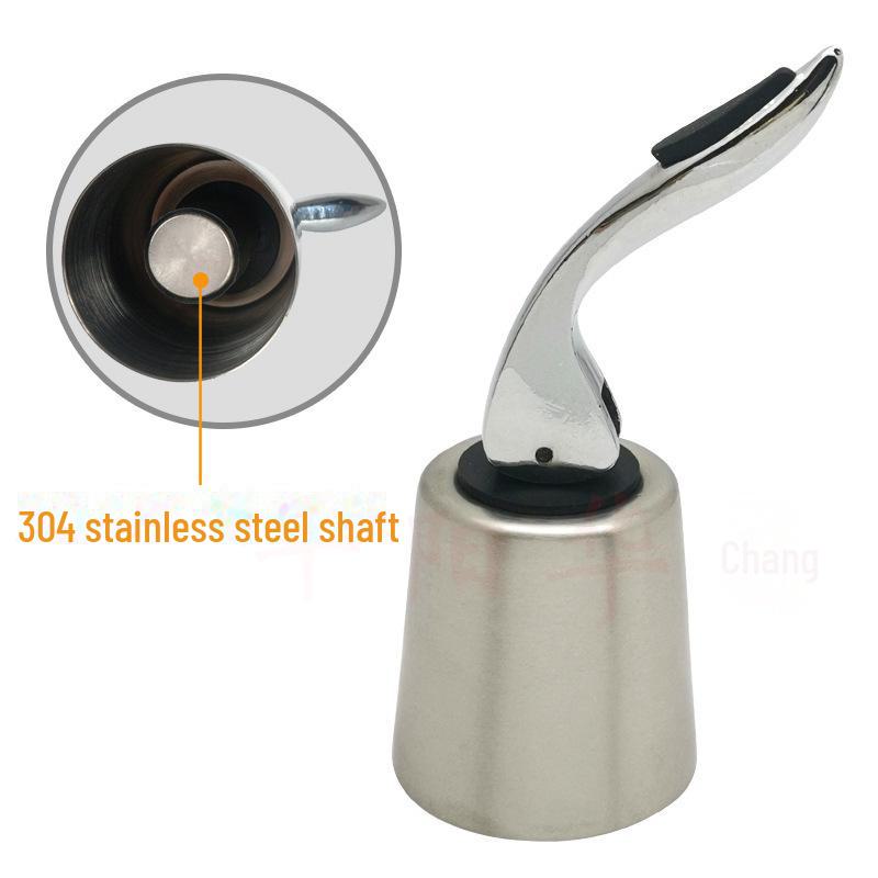 Korek i zatyczka ze stali nierdzewnej do konserwacji wina