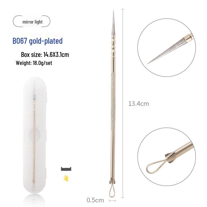 Ultra-Fine Acne & Blackhead Removal Needle: Salon Quality for Comedone & Milia Treatment