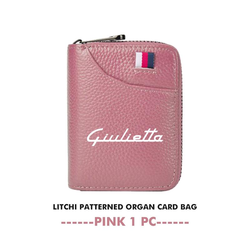 Car Stickers For Alfa Romeo Car Men Women Wallet Multi-functional Coin Cash Storage Bag Card Clip Protector Cover For Alfa Romeo