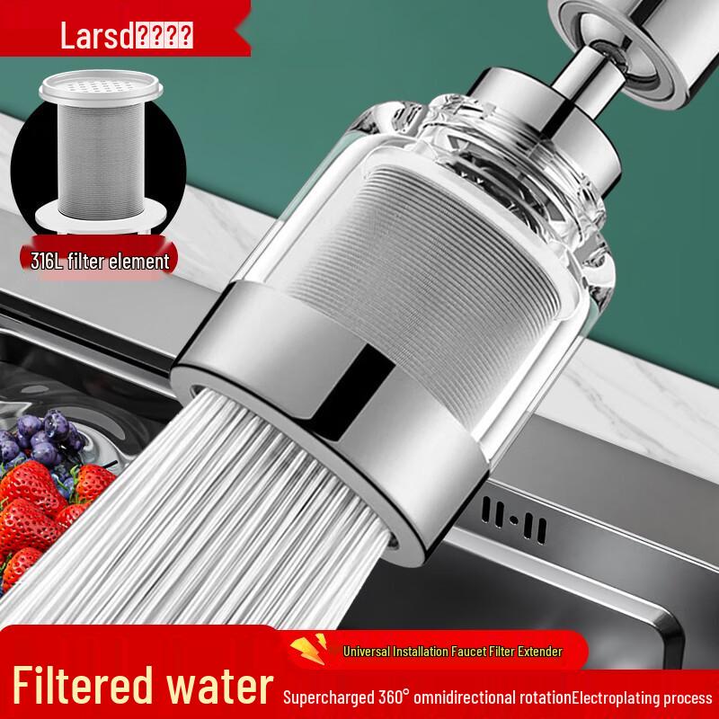 Larsd Universal Kitchen Faucet Aerator Extender
