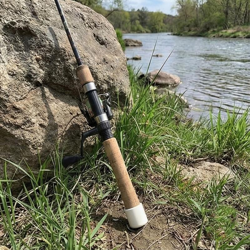 6pcs Rod Holder Cap Guaranteed Weather Resistant Materials Broad Application Secure Fishing Experience