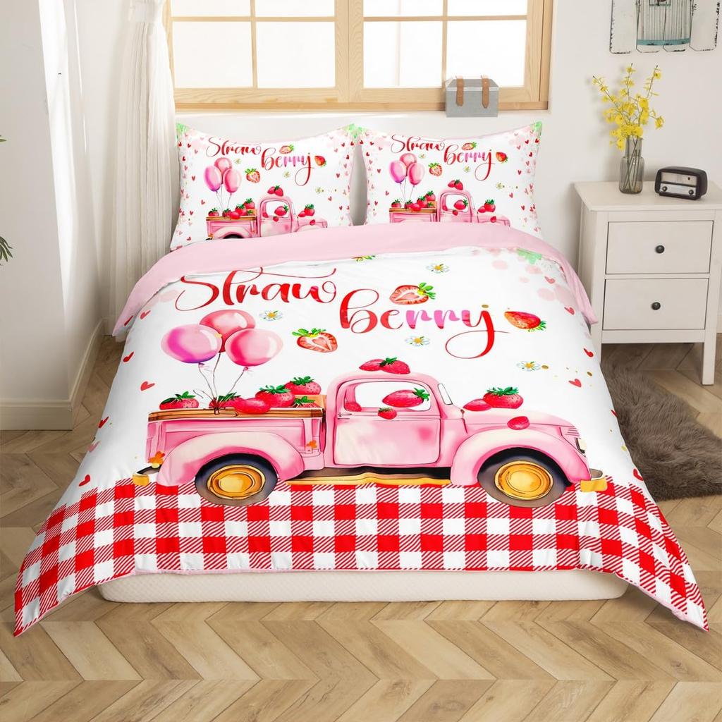 Balloon Duvet Cover Set For Kids Boys Girls Queen King Size Lightweight Down Room Decor 2 Pillowcases And 1 Duvet Cover No Quilt