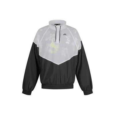 SB Spliced Half-Zip Long Sleeve Pullover Skate Jacket Men Jackets Multicolor CI7106-010