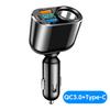 66W Car Cigarette Lighter Socket USB Car Charger QC3.0 PD3.0 Splitter Charger Adapter Power Socket with LED Display Fast Charger