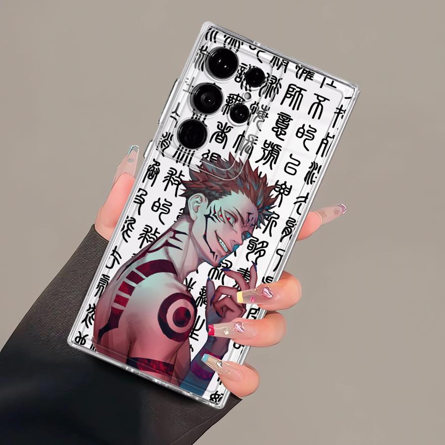 

J-Jujutsus K-Kaisens Phone Cover Case for Samsung Galaxy S26 S22 FE S23 Ultra S20 Plus Note 20 Ultra 10 S24 S21 S25 Edge Galaxy S21+ 5G