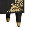 Nightstand Black 50 x 33 x 62 cm Solid Mango Wood
