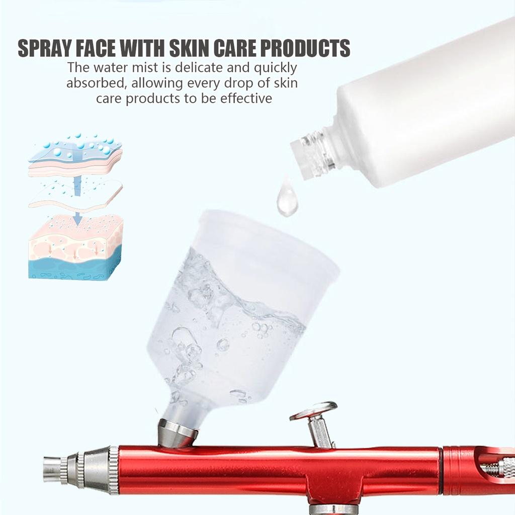 Air Compressor Mini Spray Gun Set Spray Pump Gen Pen Air Compressor Kit Portable Air Brush USB Rechargeable