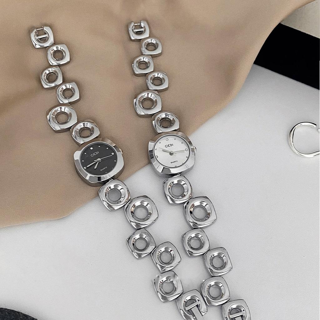 Light luxury High Quality Women's Watch, Design, Irregular Hollow Bracelet, Elegant Quartz Women's Watches, Gift