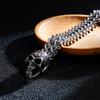 Punk Multi-Size Bracelet Men Accessories Stainless Steel Skull Charm Bracelets Bangles Mens Bracelet Jewelry Men Pulseras Mujer