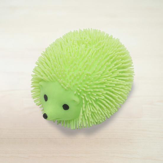 Fuzz Hedgehog Squeeze Toy Stress Relief Fuzzy Animal Squeeze Fidget Toy Focus Aid Relaxation Anxiety Relieving Hand